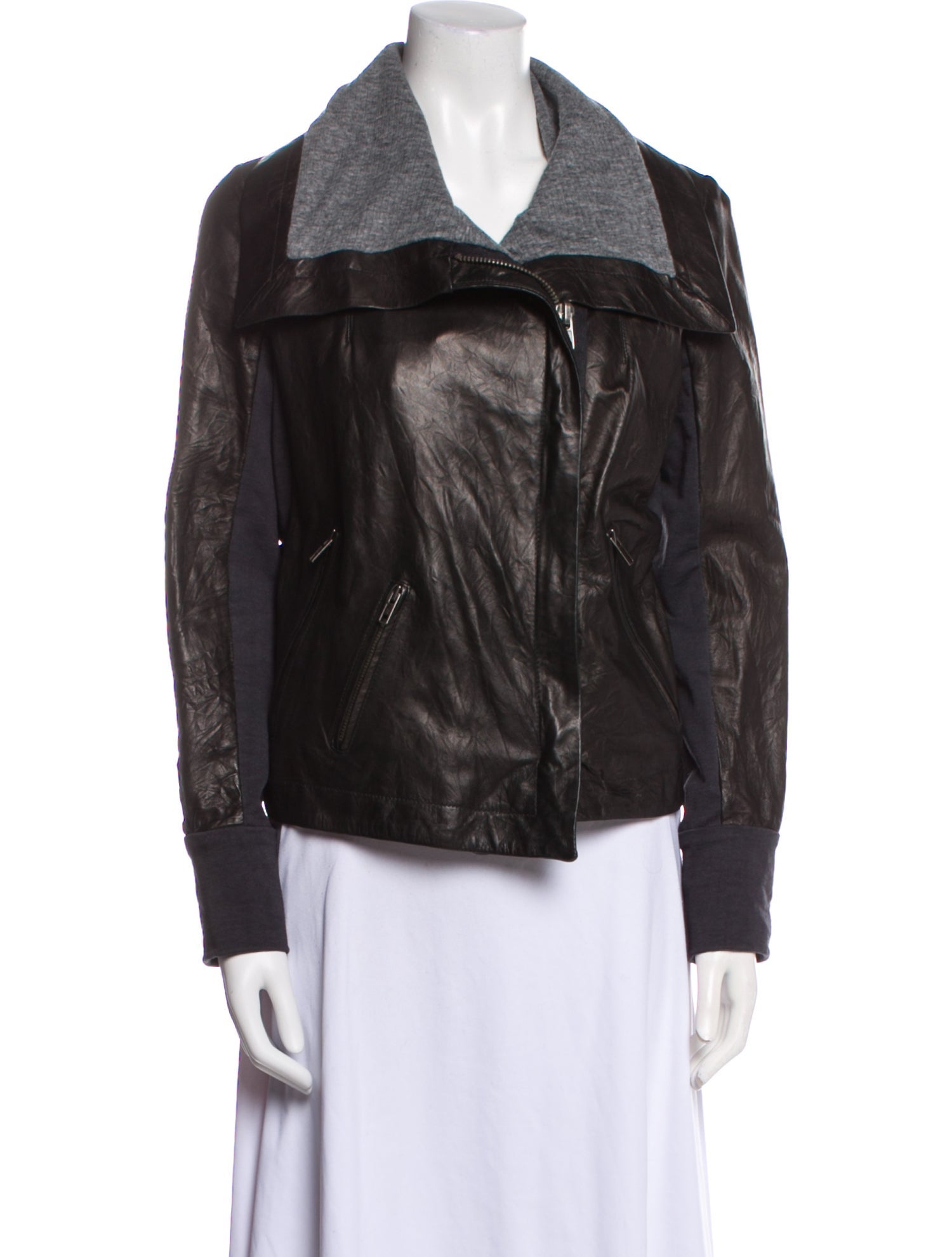 A.L.C. Leather Biker Jacket