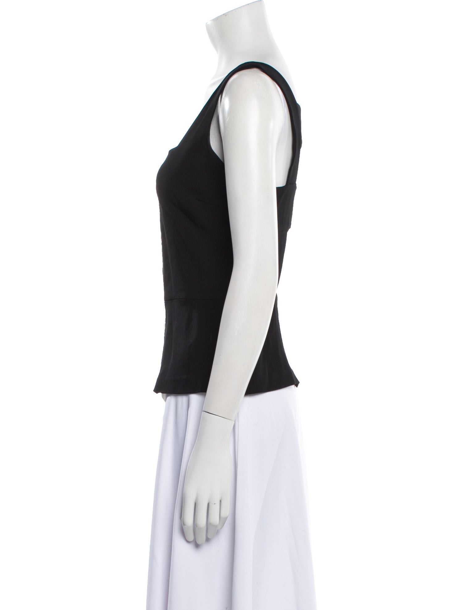 A.L.C. Square Neckline Sleeveless Top
