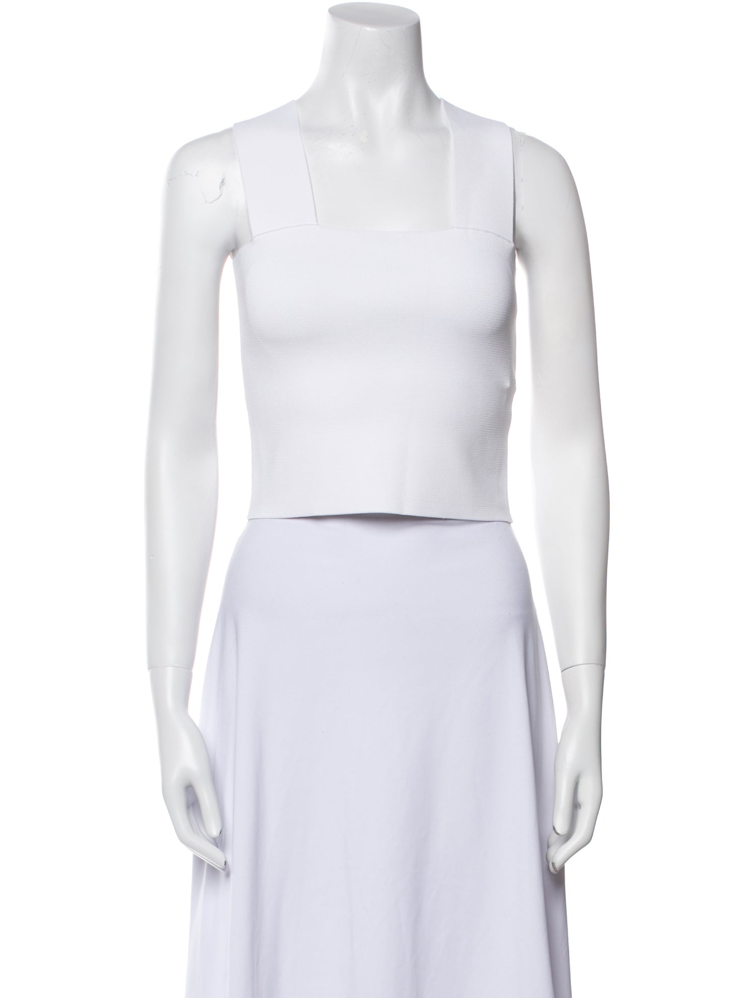 A.L.C. Square Neckline Sleeveless Crop Top w/ Tags