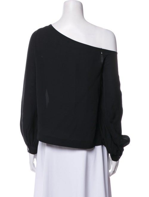 A.L.C. Silk One-Shoulder Blouse