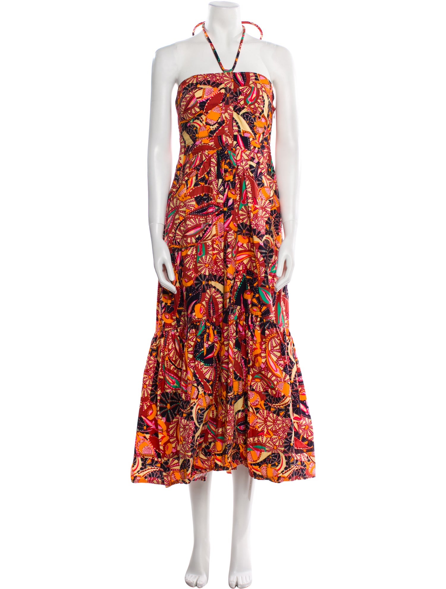 A.L.C. Printed Long Dress