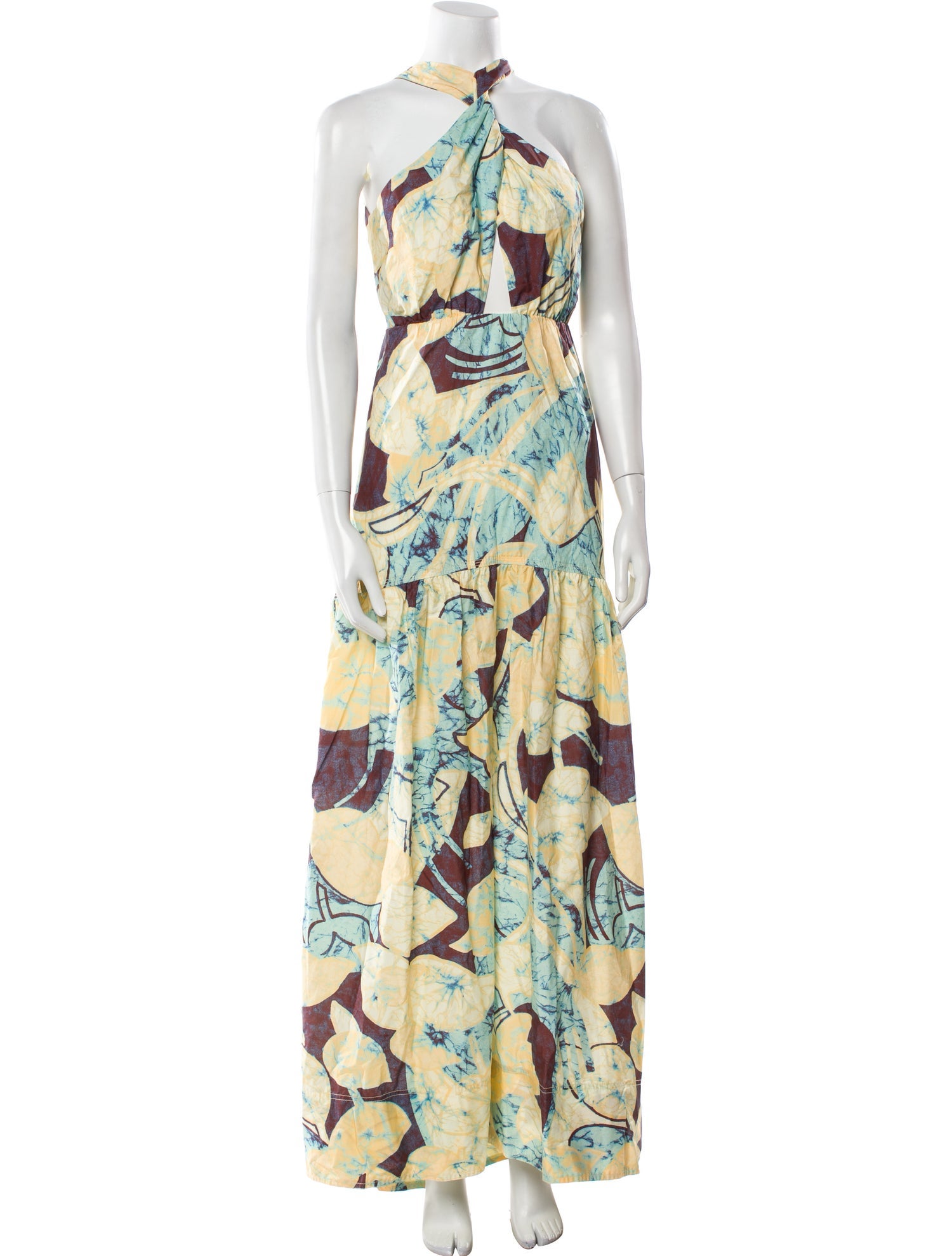 A.L.C. Printed Long Dress w/ Tags