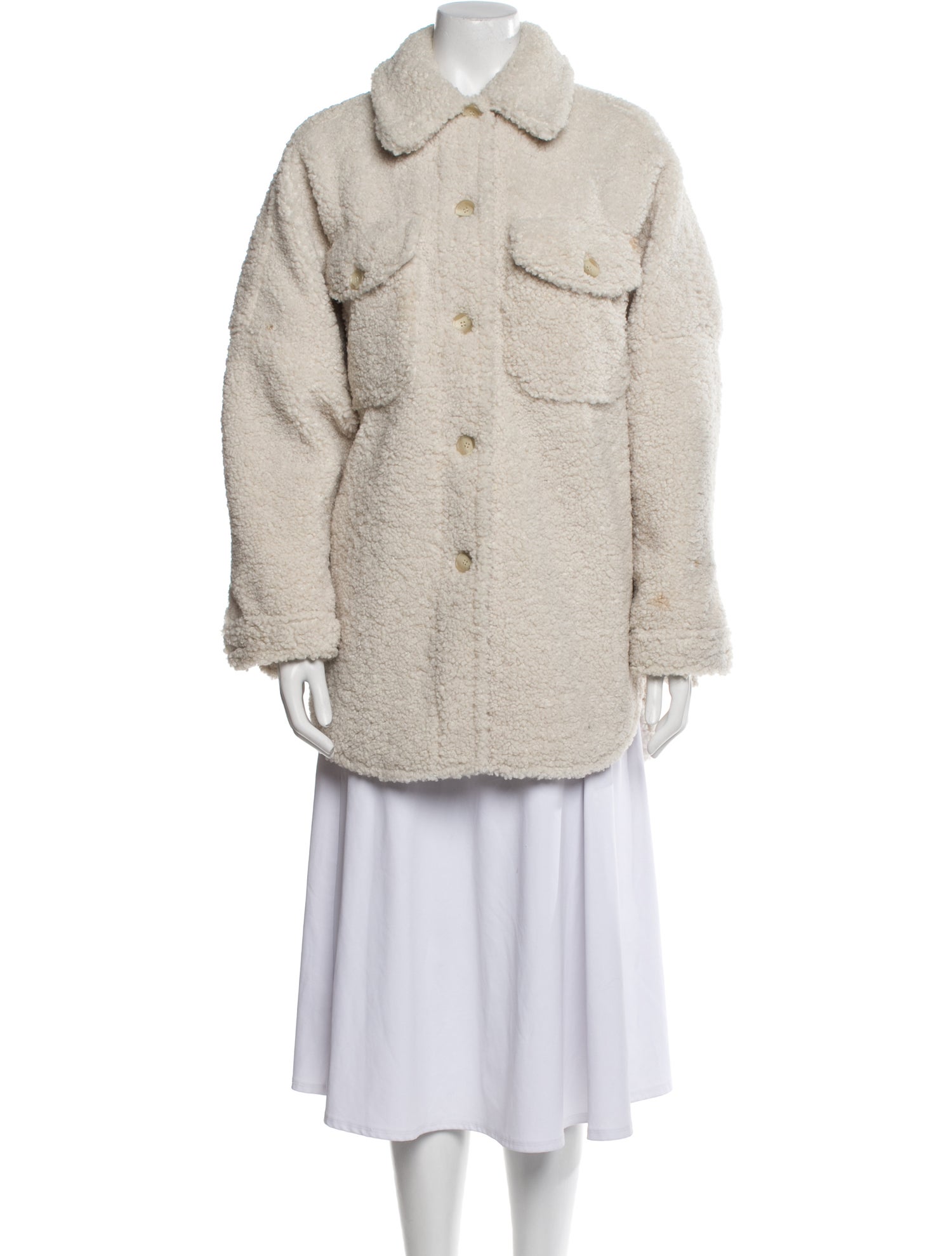 A.L.C. Faux Fur Coat