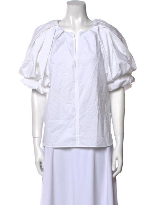 A.L.C. Off-The-Shoulder Short Sleeve Blouse