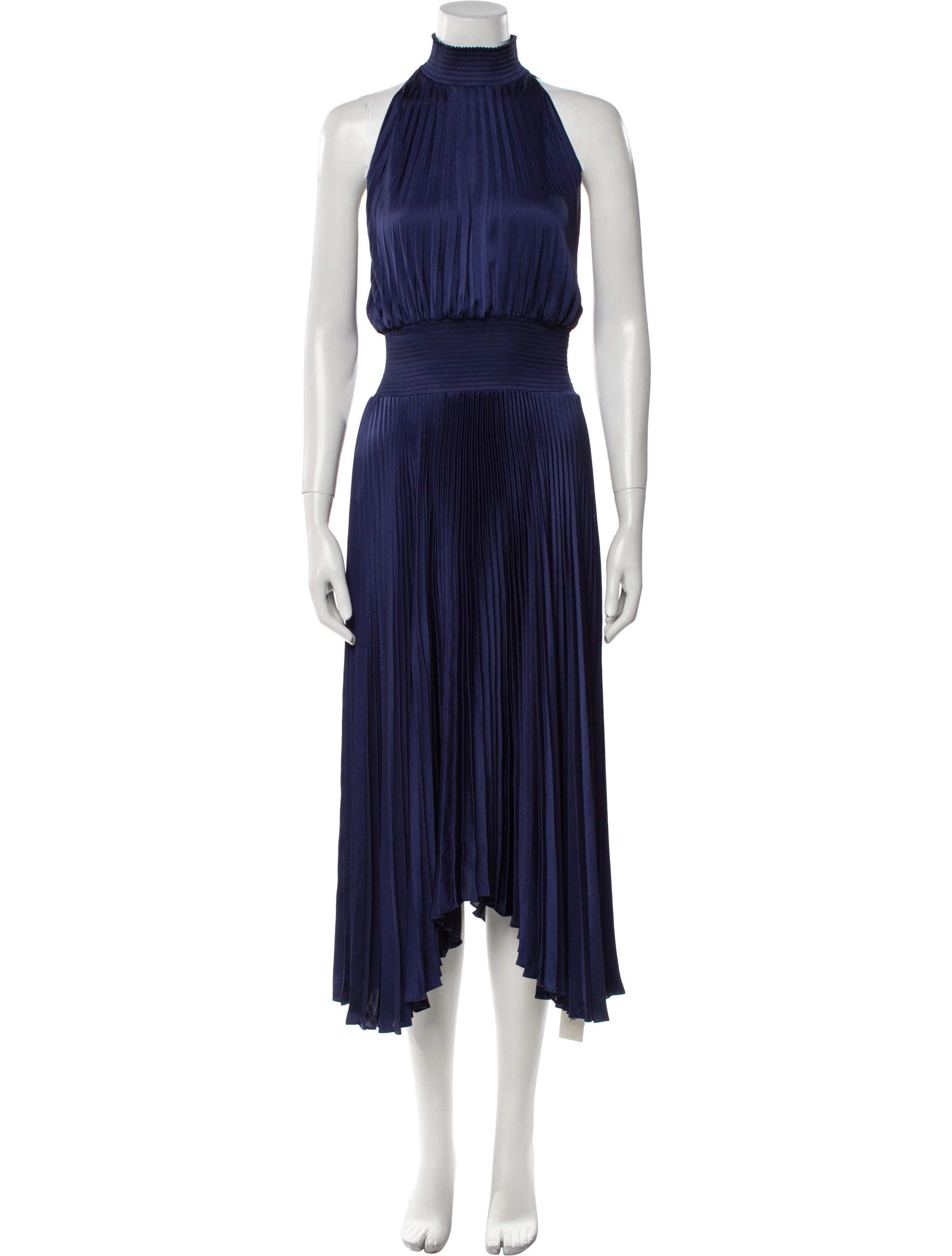 A.L.C. Mock Neck Midi Length Dress