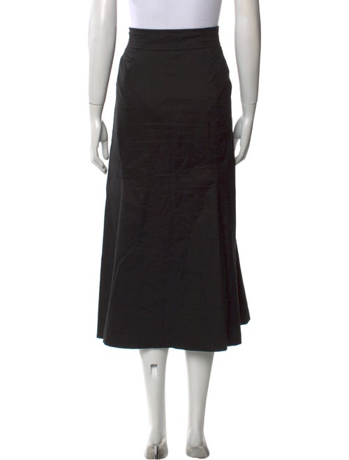 A.L.C. Pleated Accents Midi Length Skirt