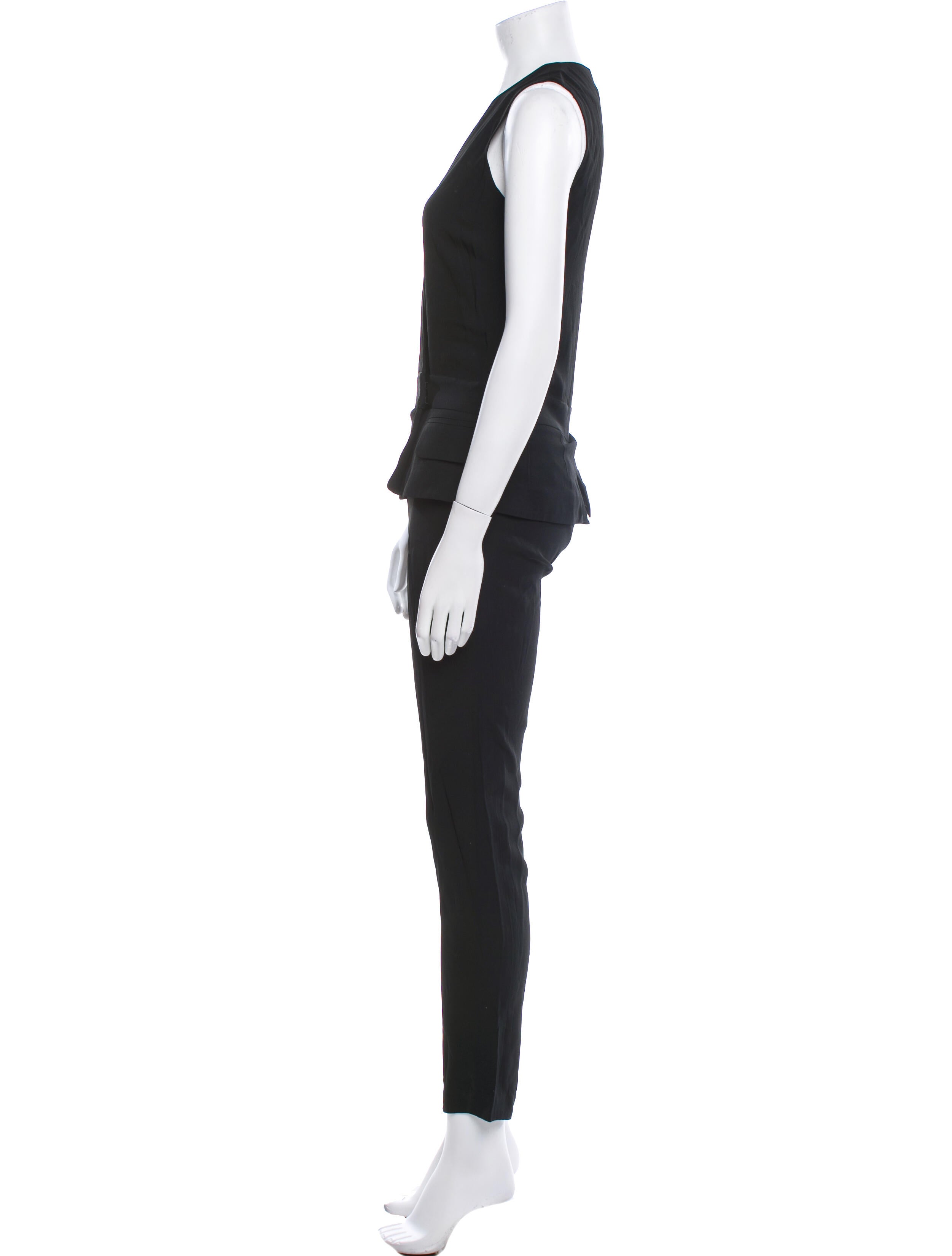 A.L.C. V-Neck Jumpsuit