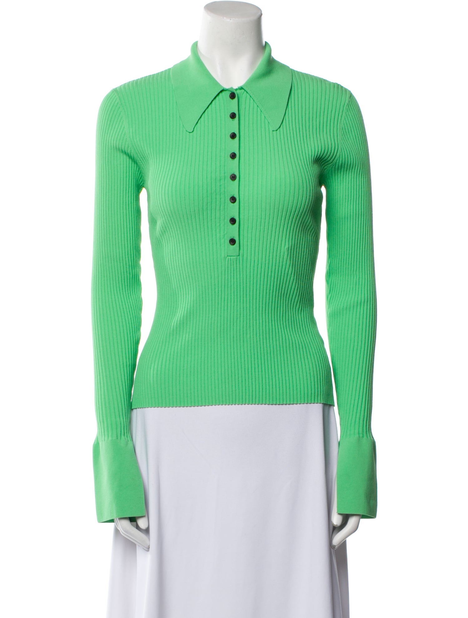 A.L.C. Long Sleeve Polo