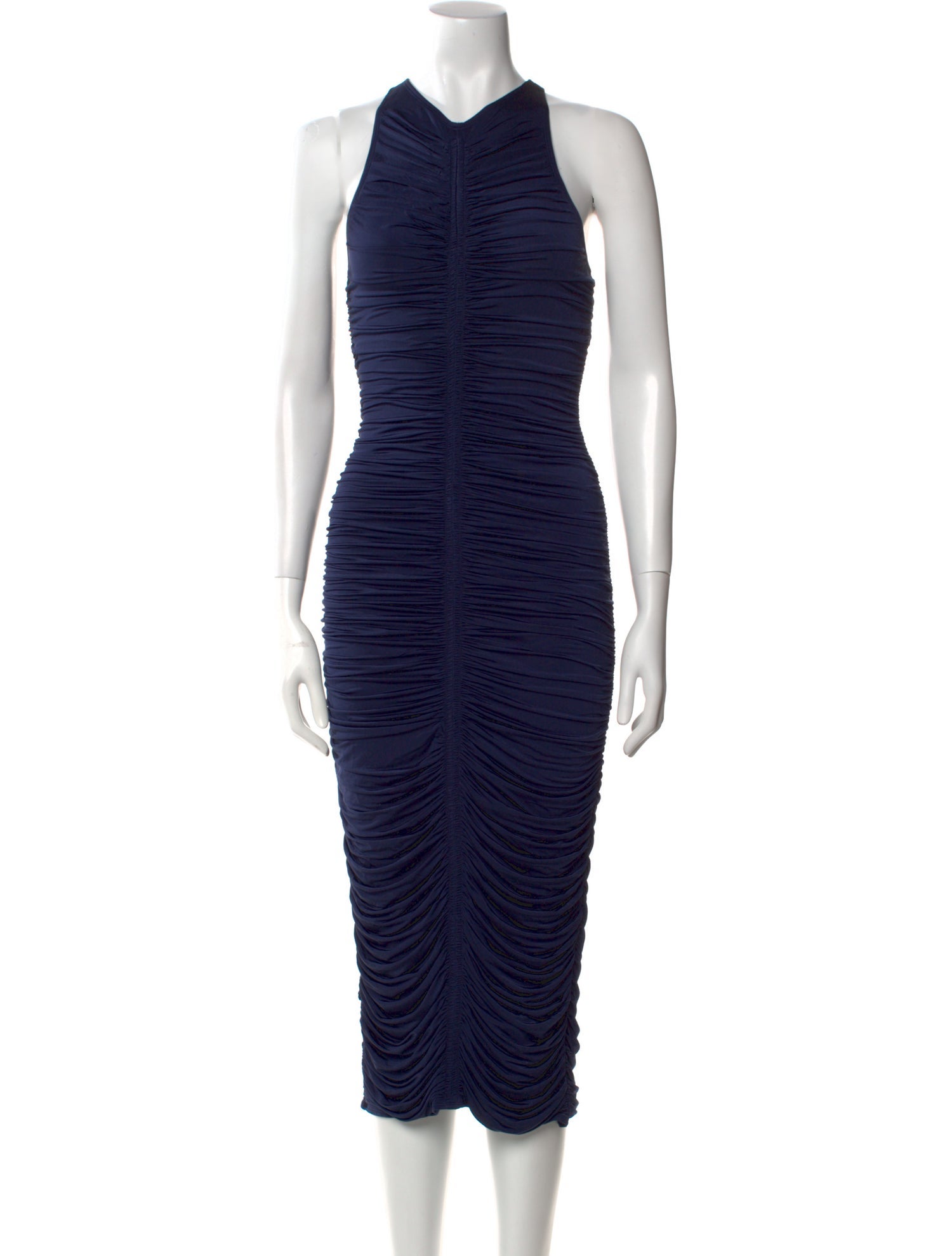 A.L.C. V-Neck Midi Length Dress