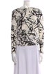 A.L.C. Silk Printed Blouse