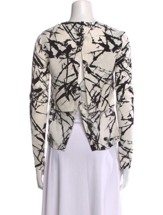 A.L.C. Silk Printed Blouse
