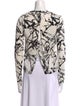 A.L.C. Silk Printed Blouse