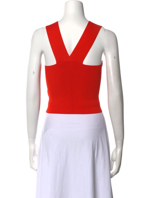 A.L.C. Square Neckline Sleeveless Crop Top