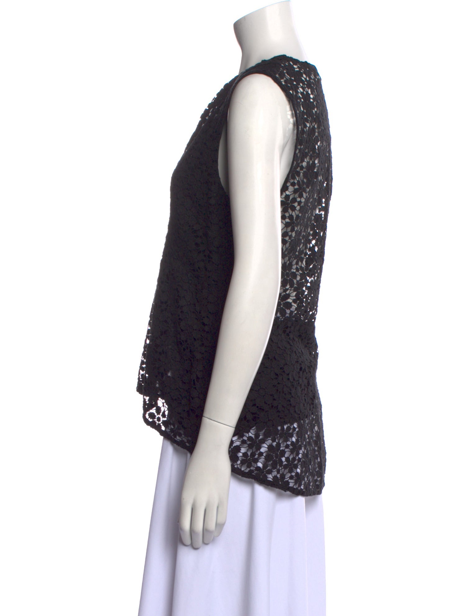 A.L.C. V-Neck Sleeveless Blouse