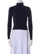 A.L.C. Turtleneck Long Sleeve Crop Top