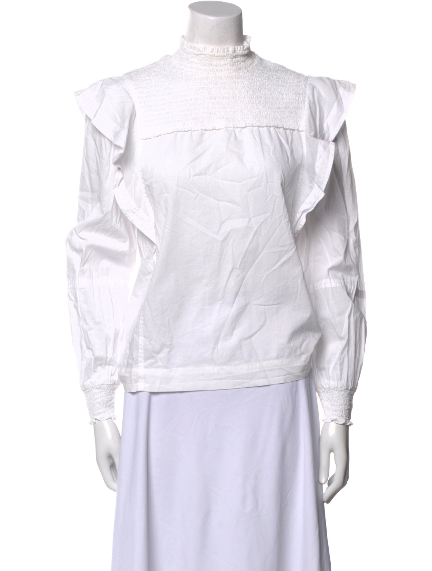 A.L.C. Mock Neck Long Sleeve Sweatshirt