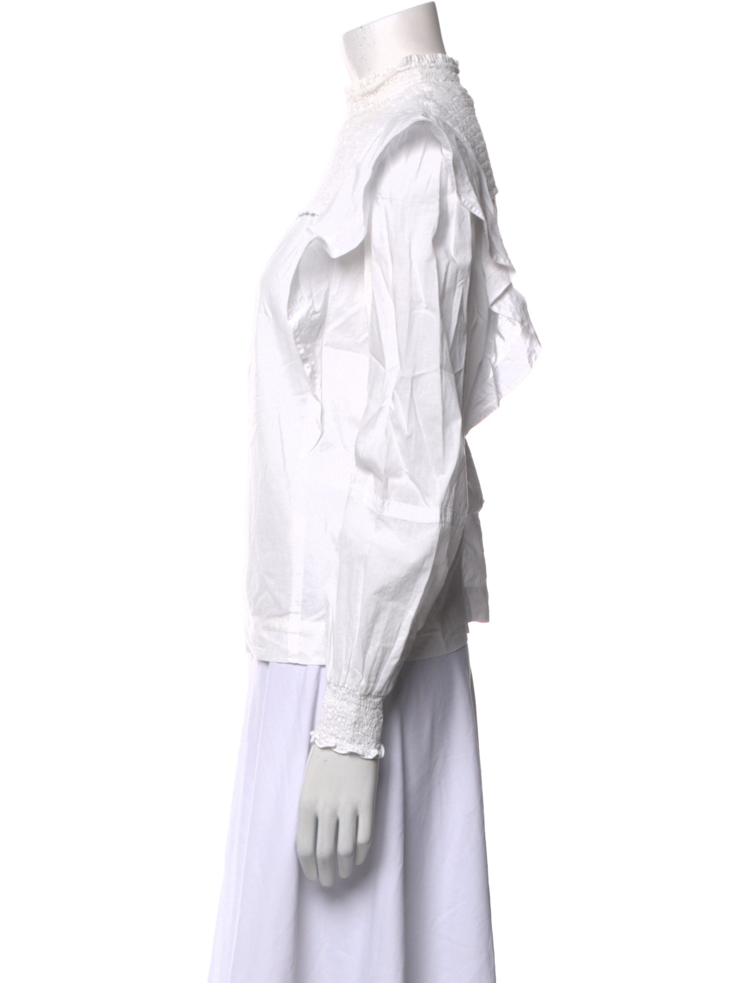 A.L.C. Mock Neck Long Sleeve Sweatshirt