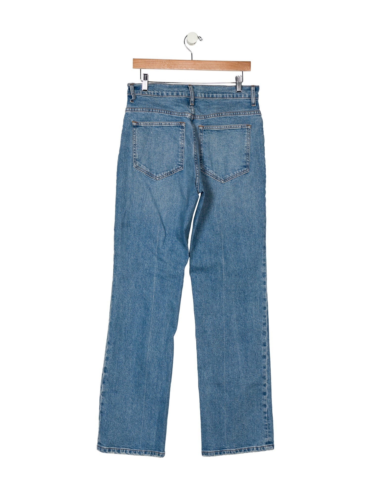 A.L.C. Mid-Rise Wide Leg Jeans