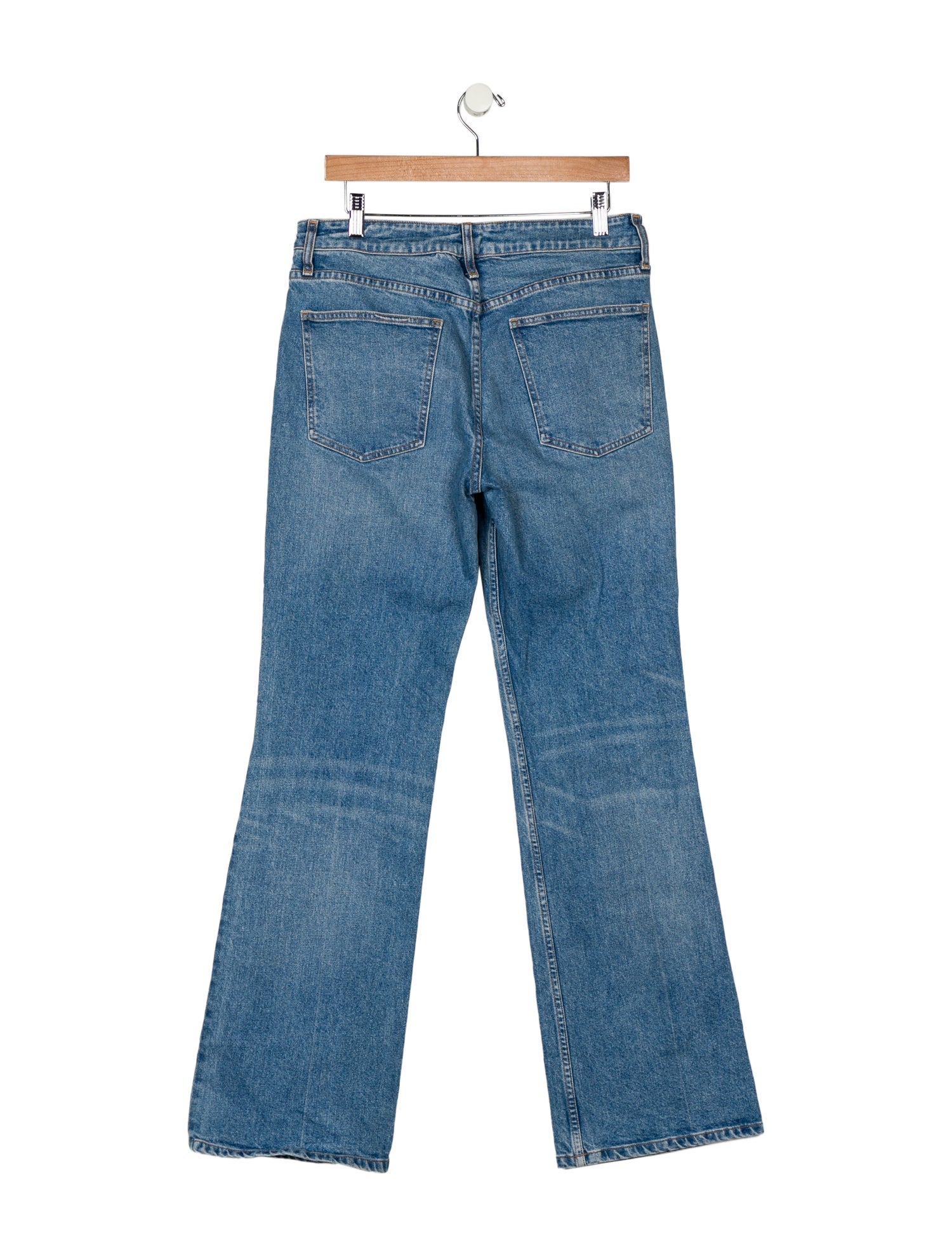 A.L.C. Mid-Rise Wide Leg Jeans