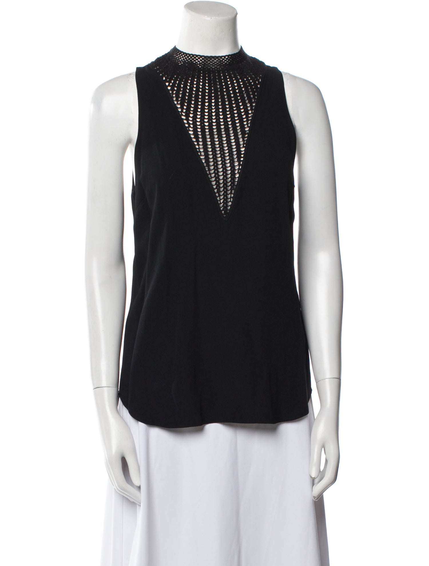 A.L.C. Crew Neck Sleeveless Tunic