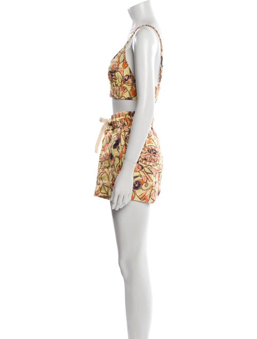 A.L.C. Linen Printed Short Set