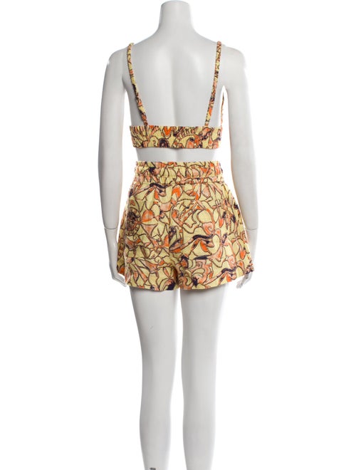 A.L.C. Linen Printed Short Set