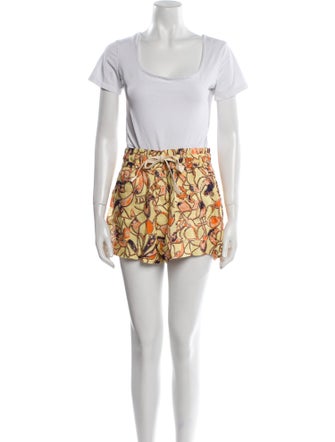 A.L.C. Linen Printed Short Set