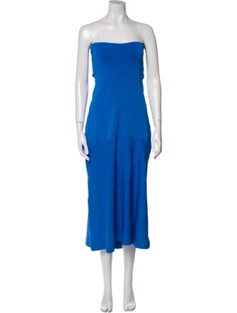 A.L.C. Strapless Midi Length Dress
