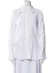 A.L.C. Linen Long Sleeve Button-Up Top