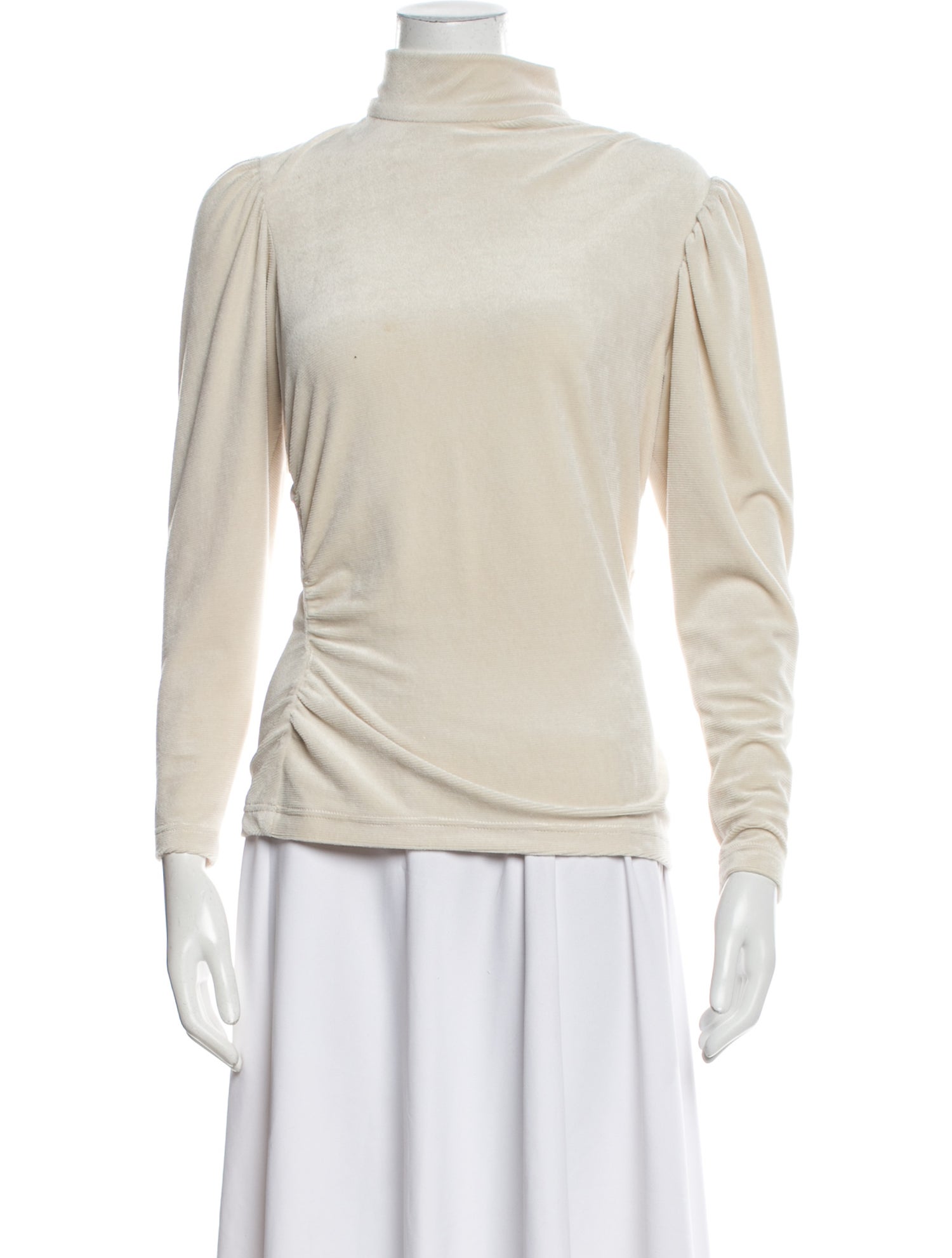 A.L.C. Mock Neck Long Sleeve Sweatshirt