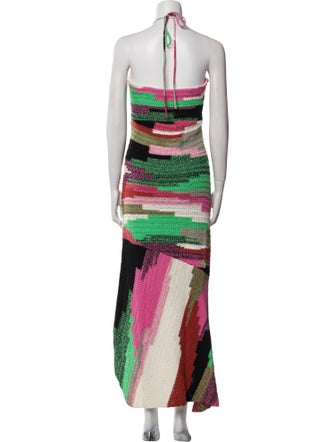 A.L.C. Printed Midi Length Dress