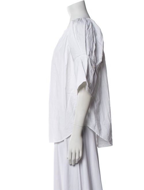 A.L.C. Three-Quarter Sleeve Button-Up Top