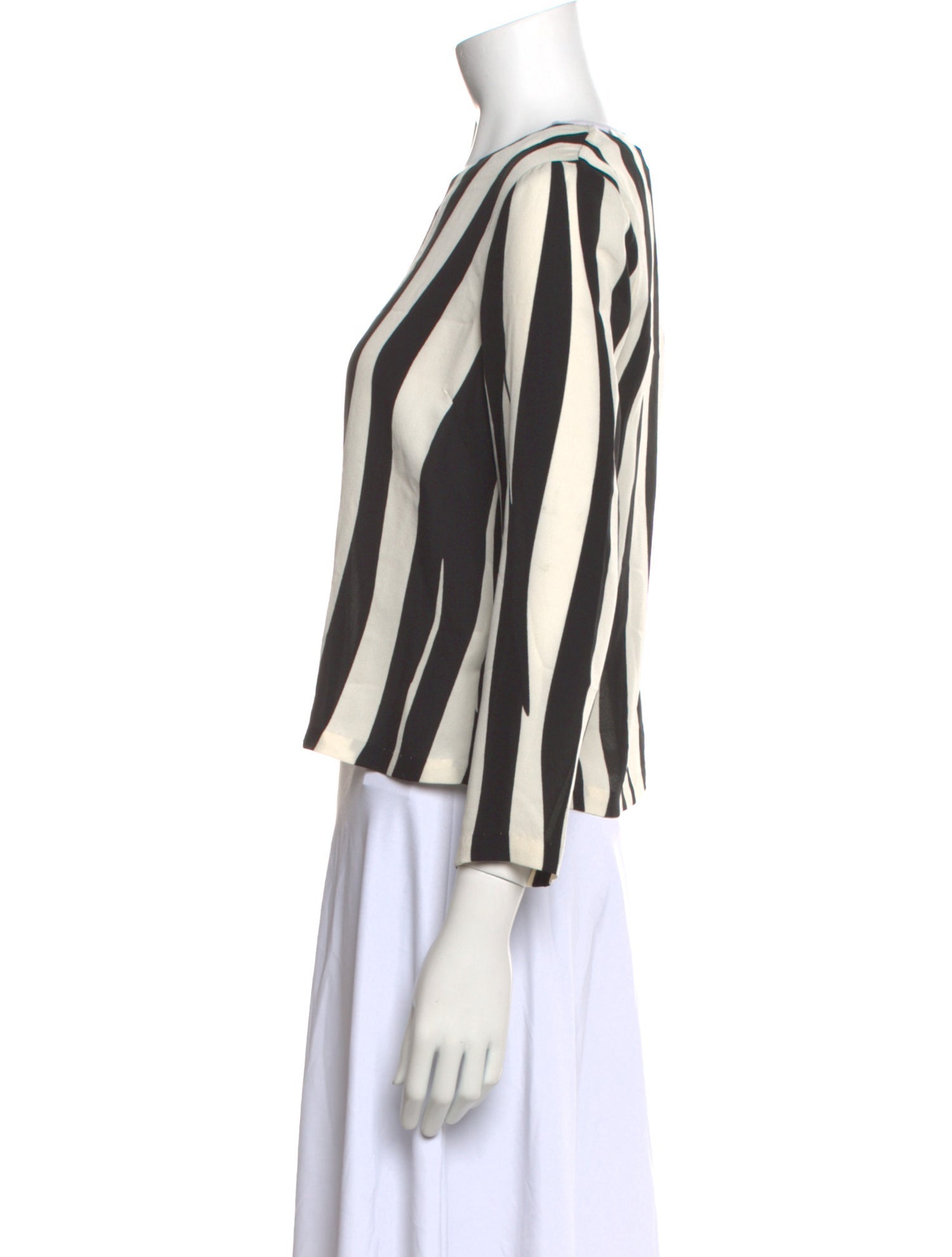 A.L.C. Silk Striped Top w/ Tags