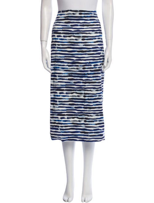 A.L.C. Linen Midi Length Skirt