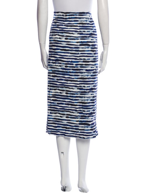 A.L.C. Linen Midi Length Skirt