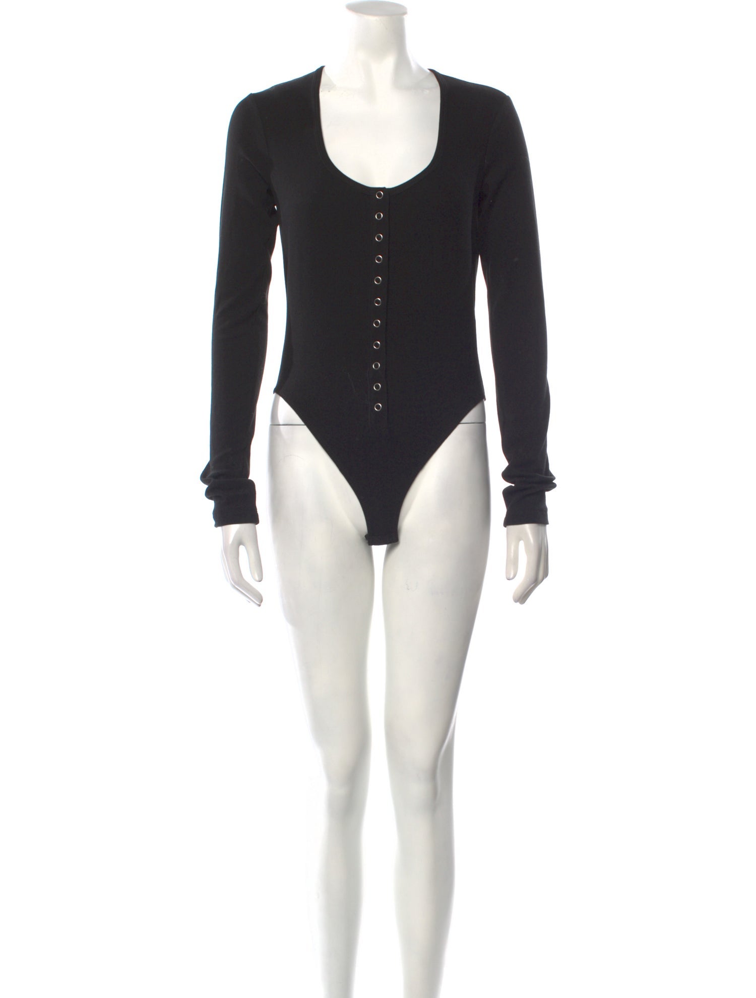 A.L.C. Scoop Neck Long Sleeve Bodysuit