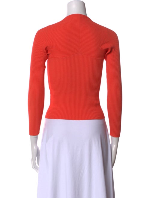 A.L.C. Scoop Neck Three-Quarter Sleeve Top