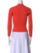 A.L.C. Scoop Neck Three-Quarter Sleeve Top
