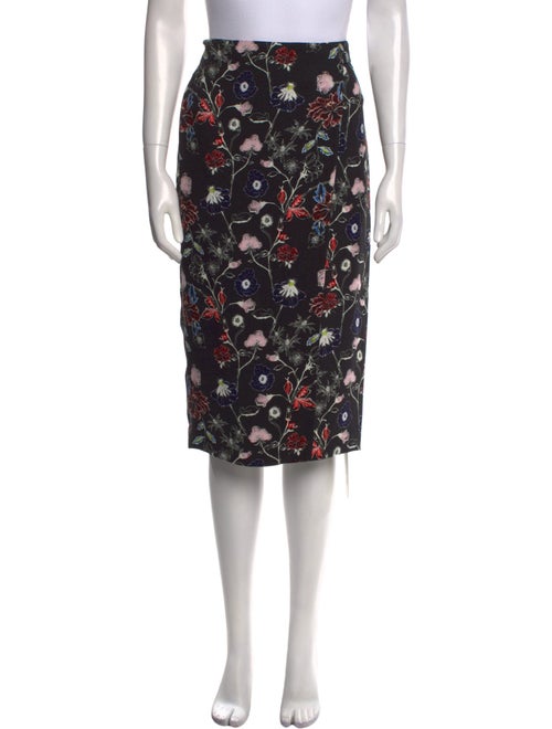 A.L.C. Silk Knee-Length Skirt