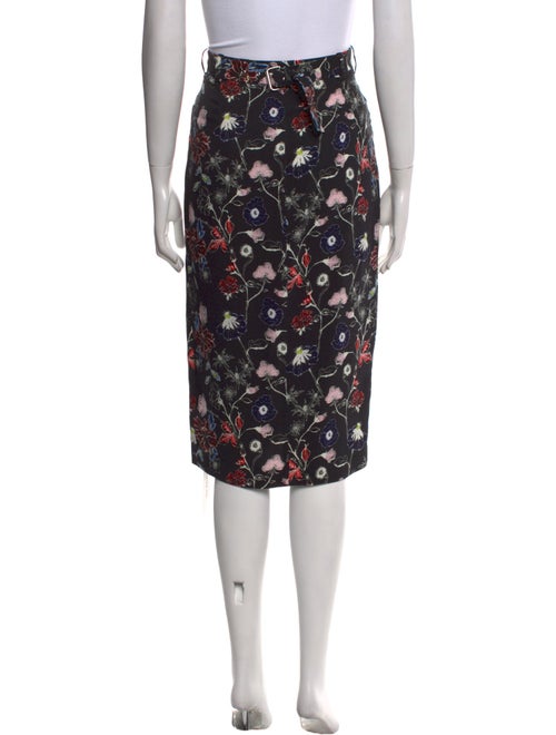 A.L.C. Silk Knee-Length Skirt