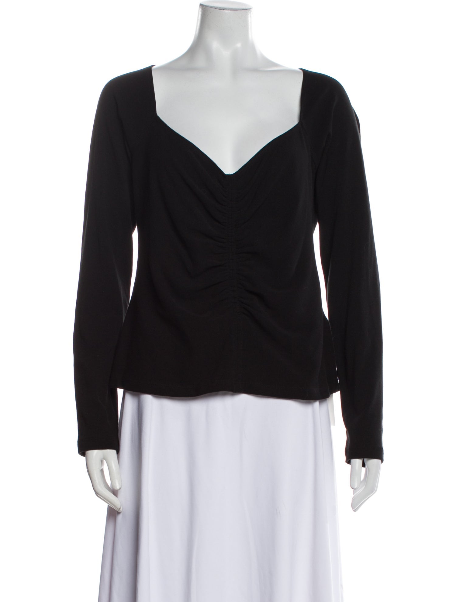 A.L.C. Cowl Neck Long Sleeve Top
