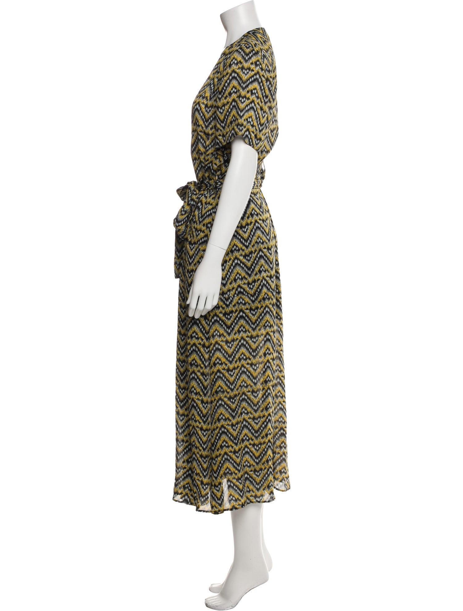 A.L.C. Silk Printed Robe