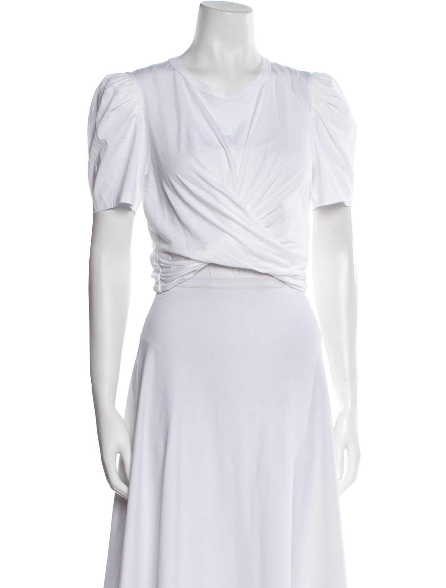 A.L.C. V-Neck Short Sleeve Crop Top w/ Tags