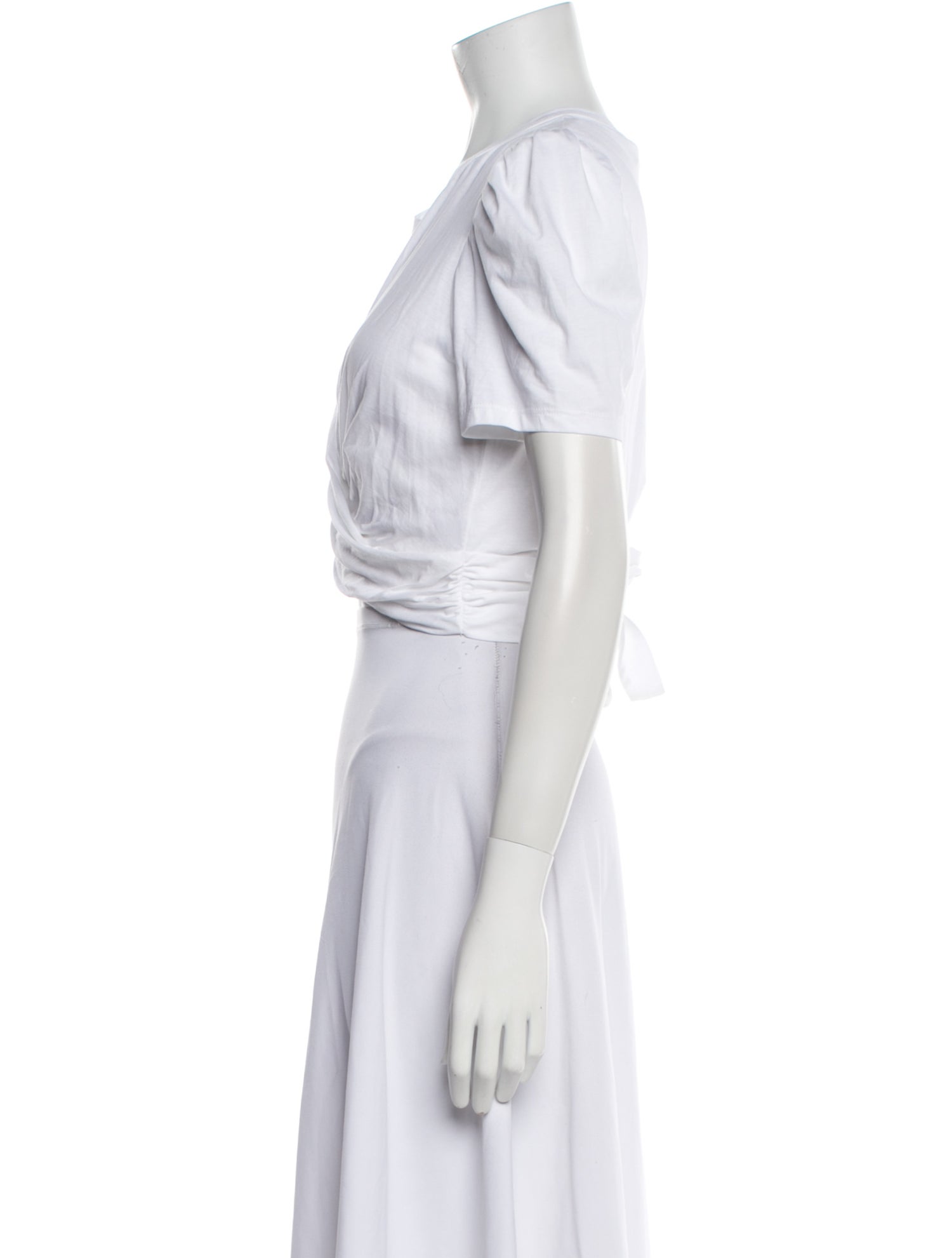 A.L.C. V-Neck Short Sleeve Crop Top w/ Tags