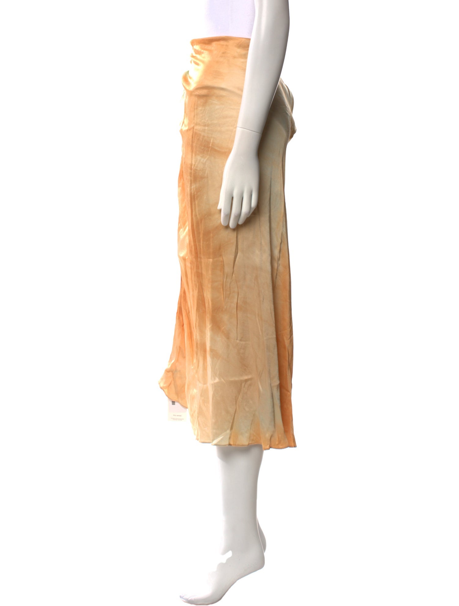 A.L.C. Satin Midi Length Skirt