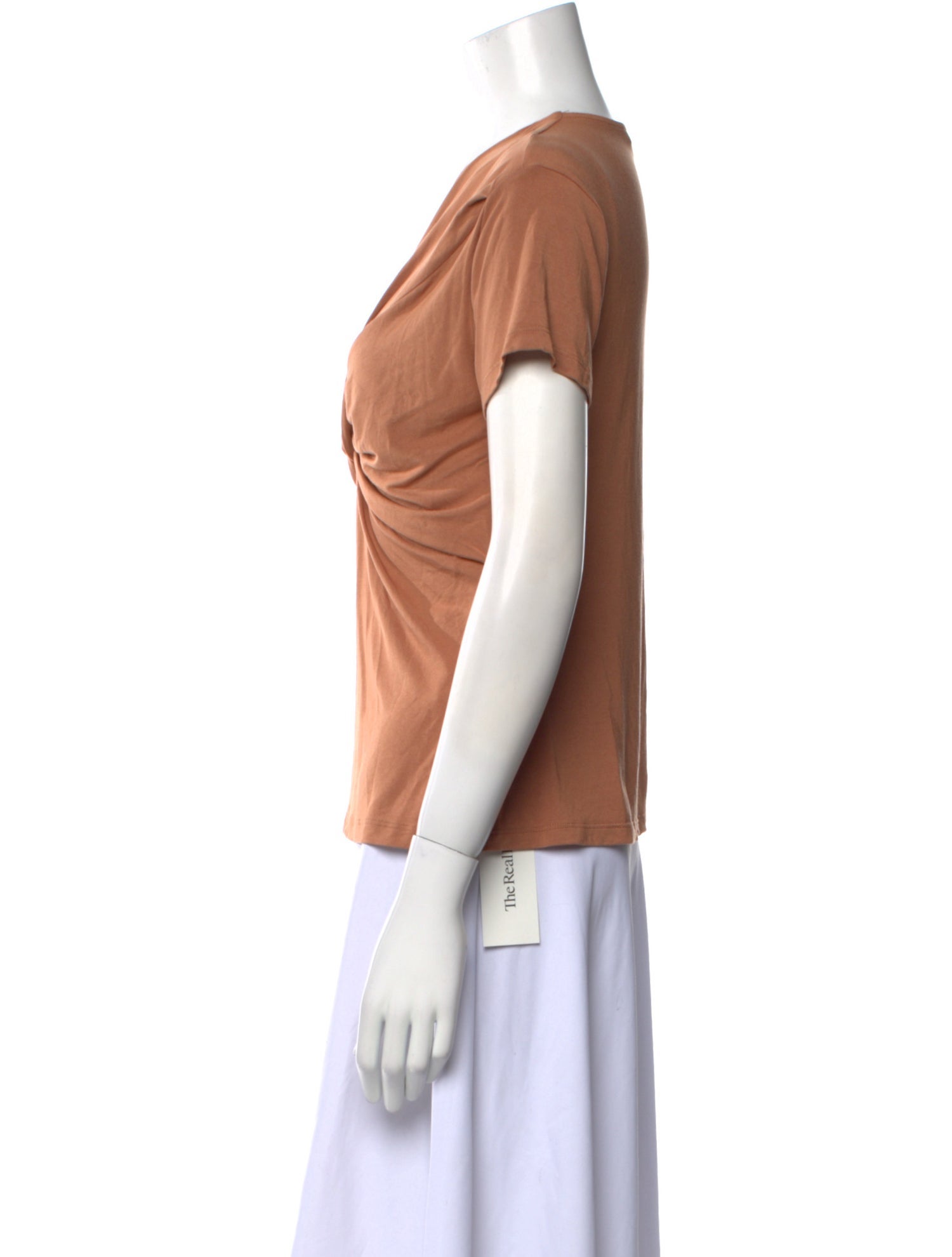 A.L.C. V-Neck Short Sleeve Top