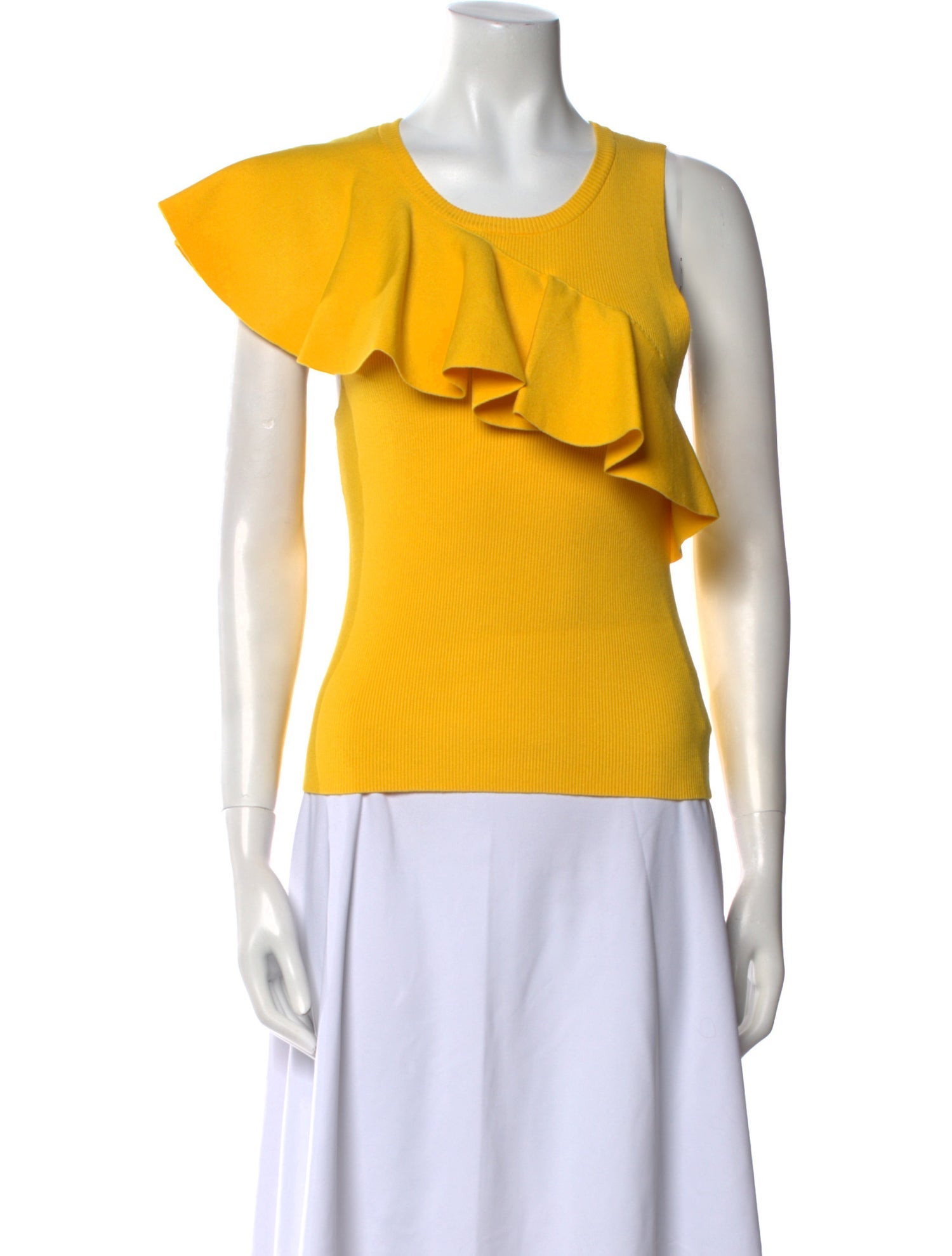 A.L.C. Scoop Neck Short Sleeve Top