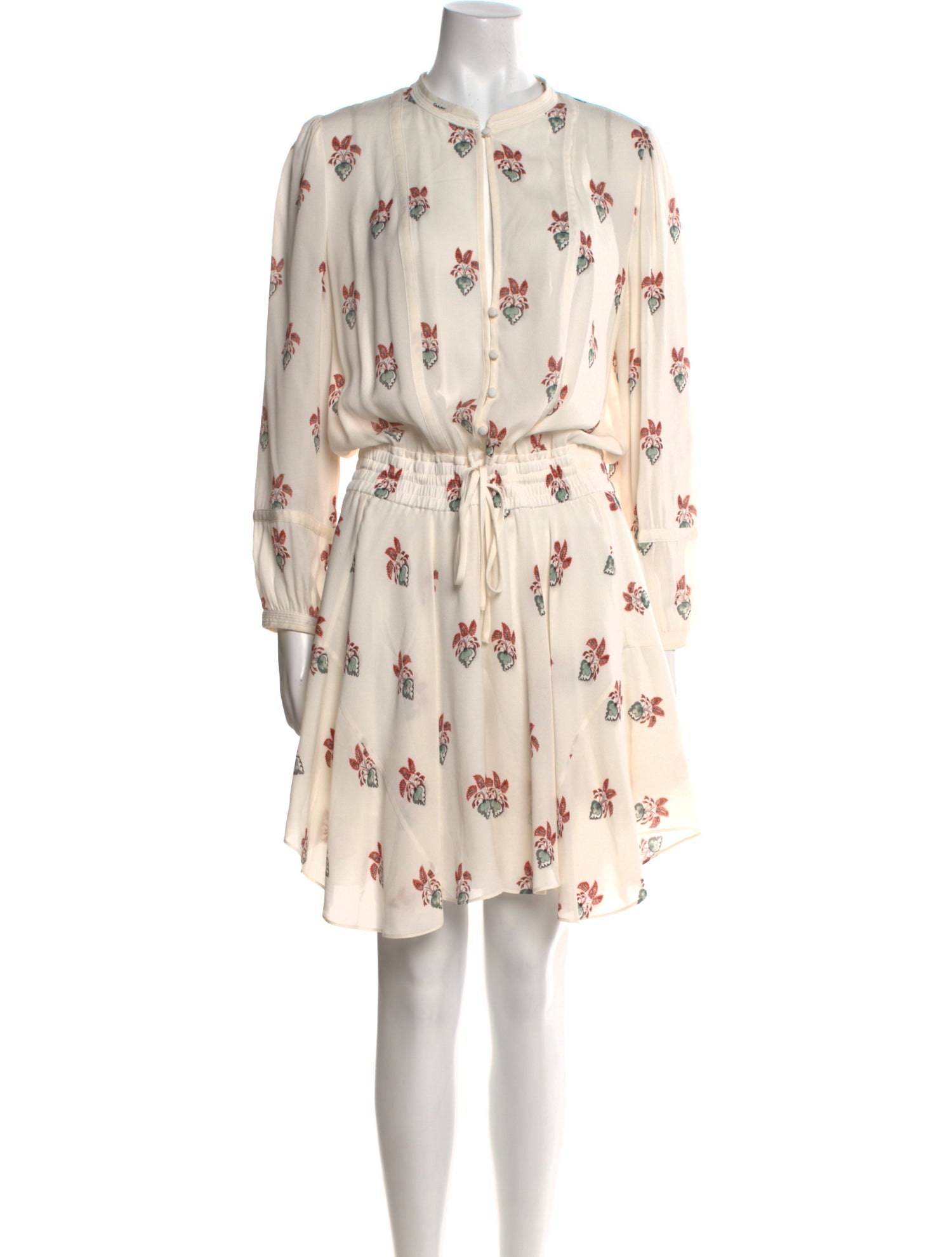 A.L.C. Silk Knee-Length Dress