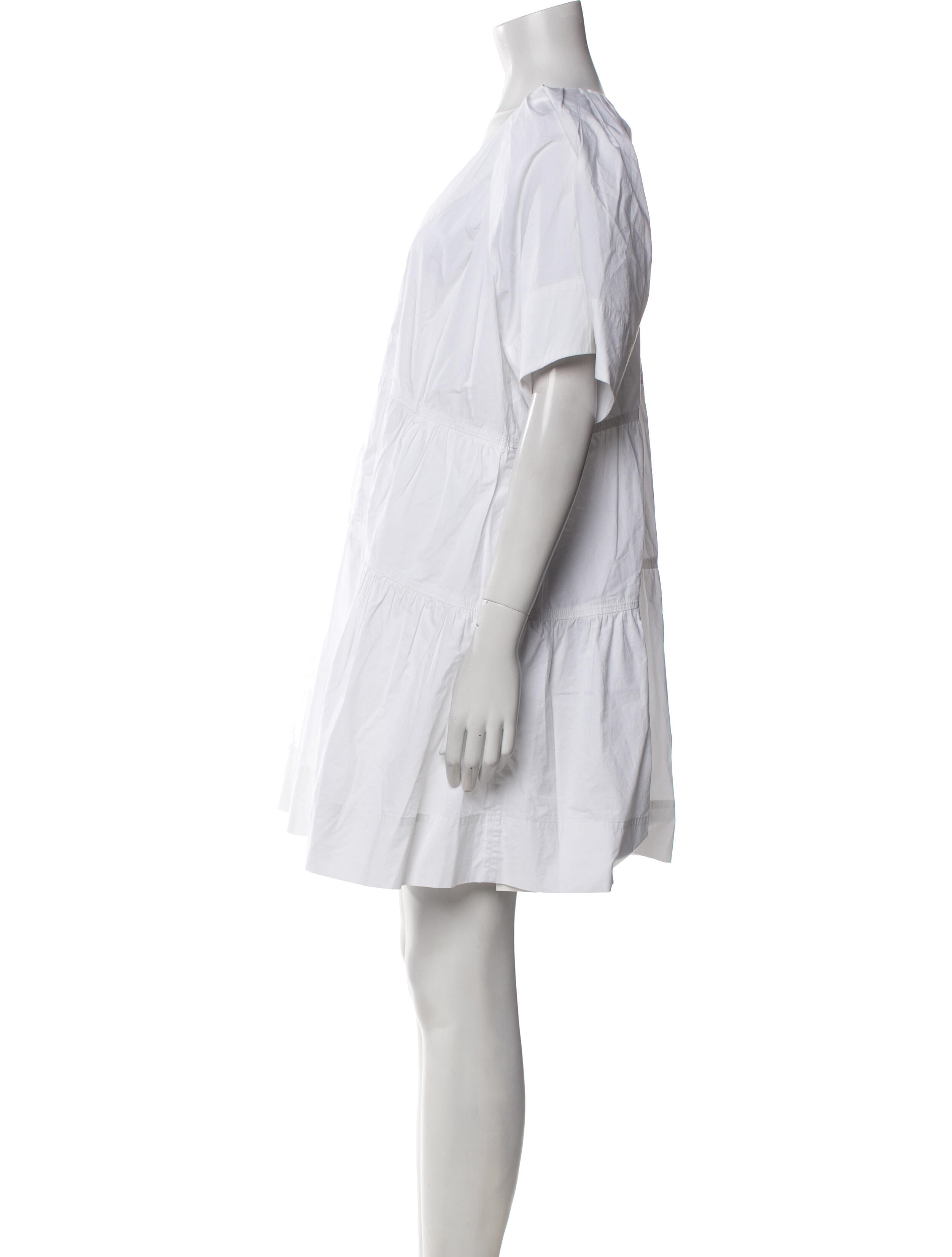 A.L.C. V-Neck Mini Dress