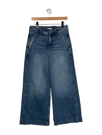 A.L.C. High-Rise Wide Leg Jeans